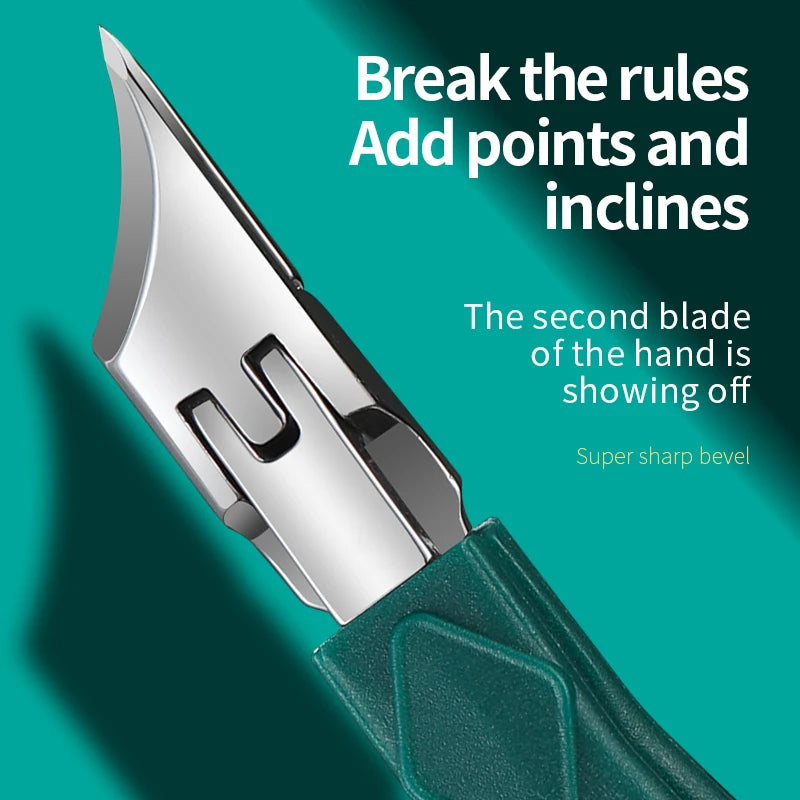 Toenail Clipper For Ingrown Or Thick Toenails Toenails Trimmer Professional Podiatrist Toenail Nipper With Stainless Steel Ultra