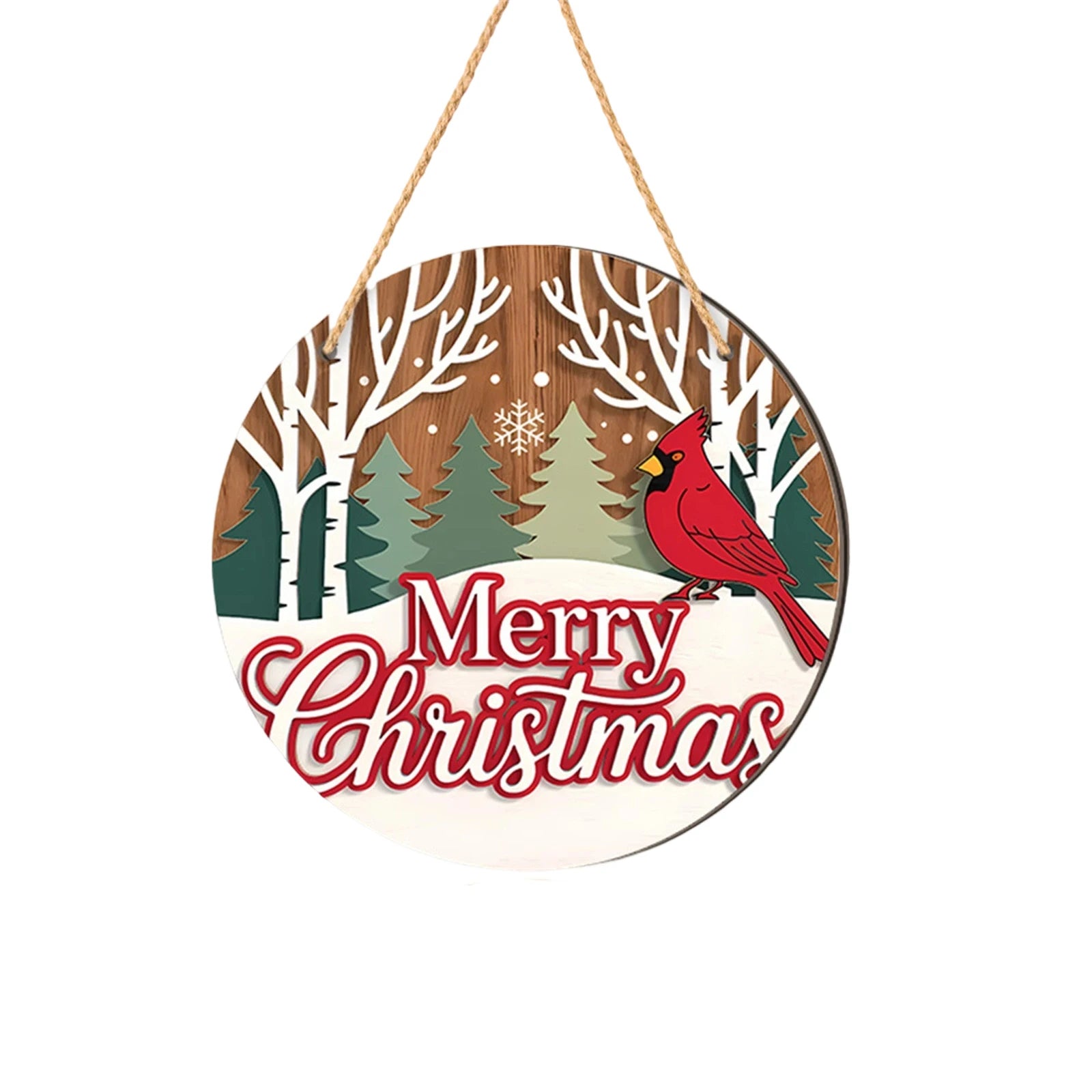 Christmas Christmas Tree Welcome Sign 2d Flat Wooden Holiday Party Hanging Sign Ornaments For Home Garden Decor Christma