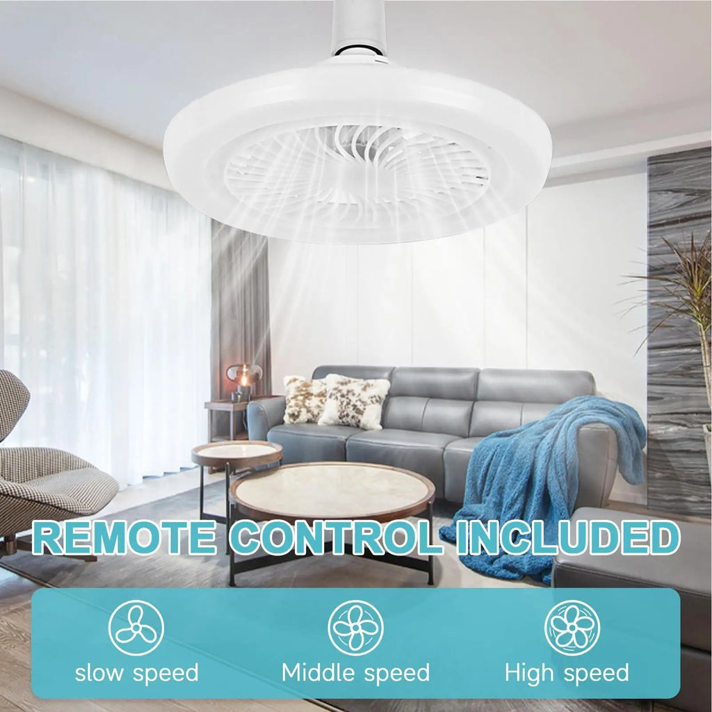 Ceiling Fans with Lights Flush Mount Fan with Remote Control Energy Efficient Home Appliance 3-Speed Adjustable Cooling Device