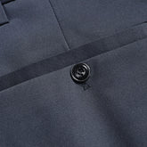 Mens Thin Stretch Straight Summer Pants Silky No-Iron Fabric