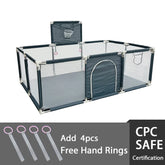 Baby Playpens Indoor Baby Corralitos Safety Barriers for Kids Baby Activity Gym Large Parks for Baby Groundbox Fence