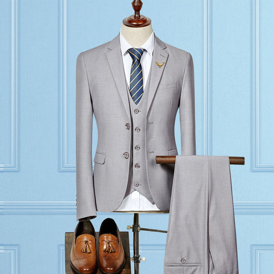 Men Slim Fit Wedding/Office work 3 Pieces Suit