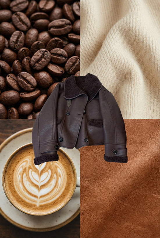 Womens Short Thickened Fur-and-Leather Jacket