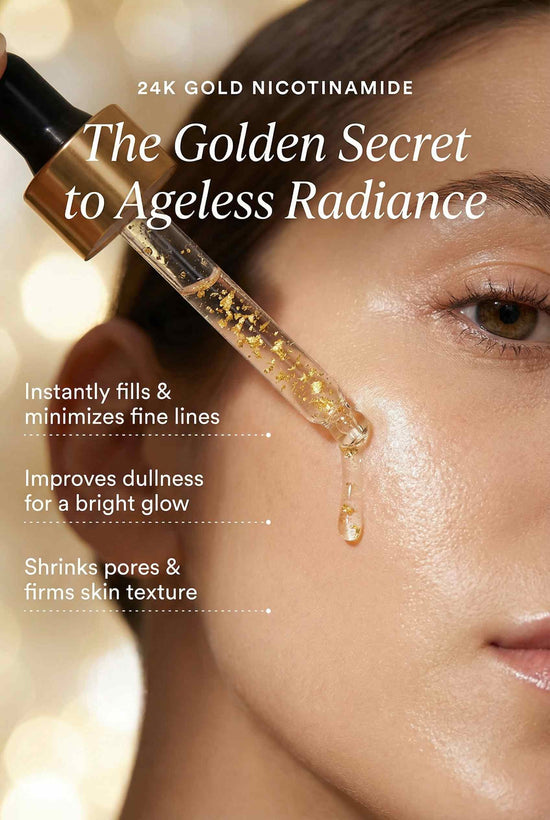 24K gold nicotinamide anti-wrinkles serums