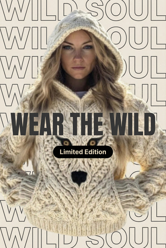 Retro Women Hooded Printed Sweater