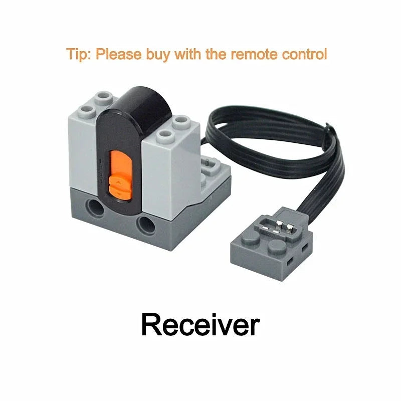 MOC Technical Parts Power Functions Motor Multi Tool Servo Train Motor PF 8293 8883 Model Compatible  Building Blocks