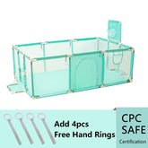 Baby Playpens Indoor Baby Corralitos Safety Barriers for Kids Baby Activity Gym Large Parks for Baby Groundbox Fence