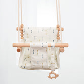 Cotton Canvas Baby Swing Chair Hanging Swing Indoor Outdoor Safety Baby Children&